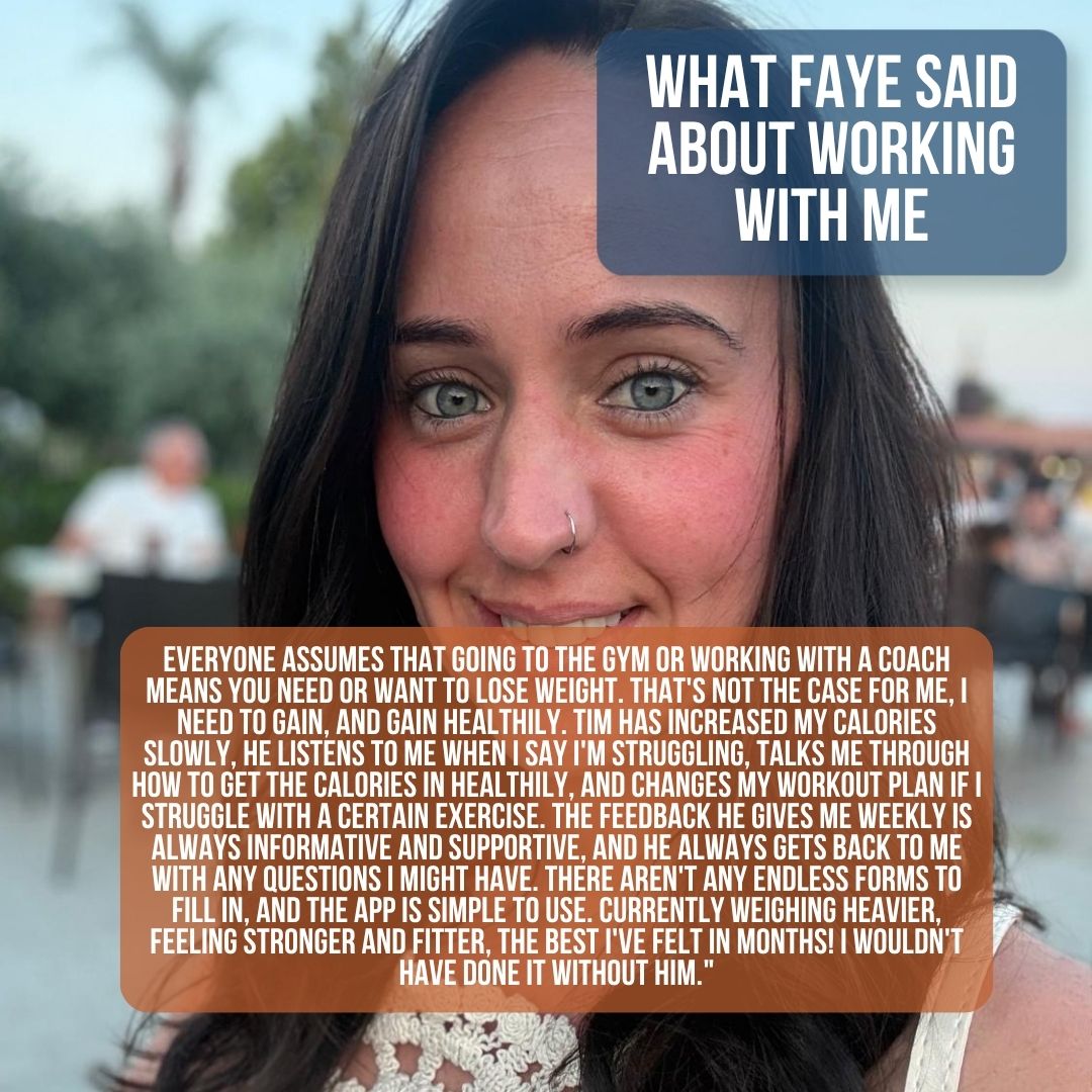 Testimonial from Faye, coaching client of Tim Beswick