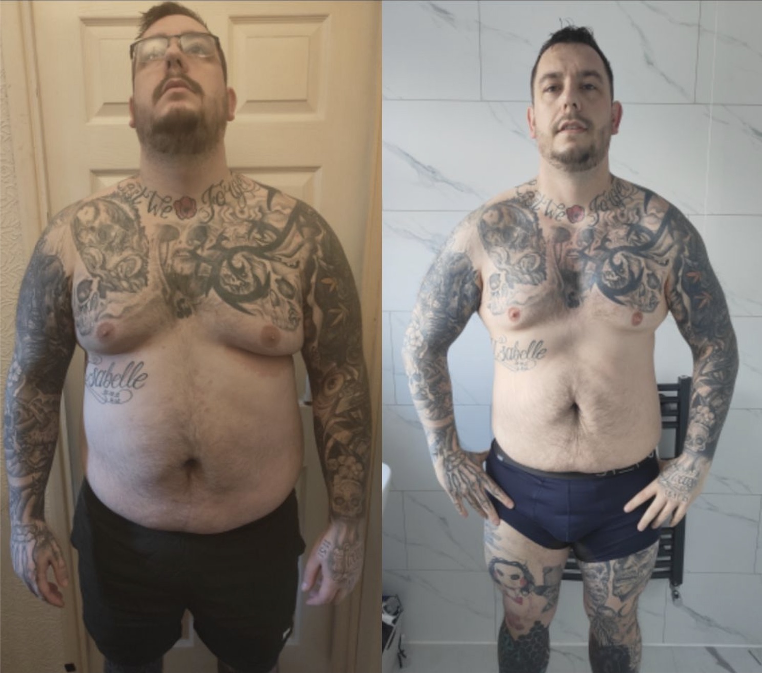 JAKE, before and after coaching with Tim Beswick