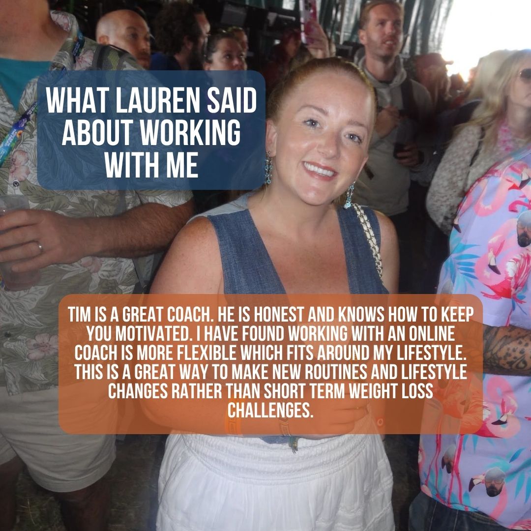 Testimonial from Lauren, coaching client of Tim Beswick