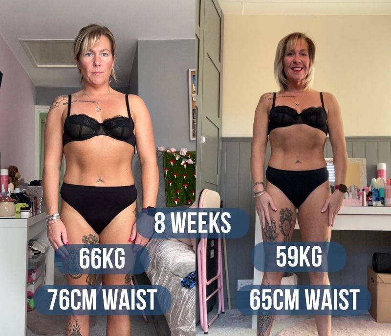 TONI, before and after coaching with Tim Beswick