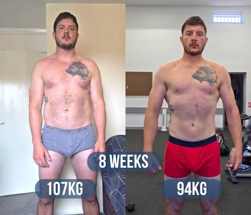 WILKY, before and after coaching with Tim Beswick